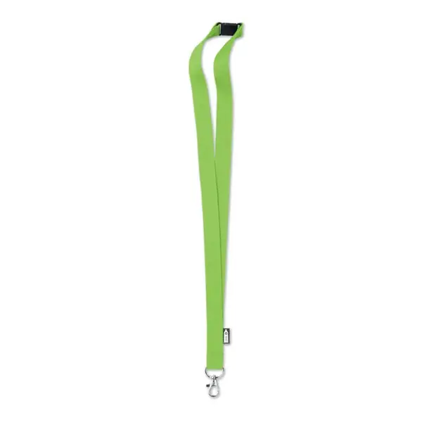 Lanyard din RPET cu carabina Lanyard din RPET cu carabina