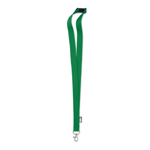 Lanyard din RPET cu carabina Lanyard din RPET cu carabina