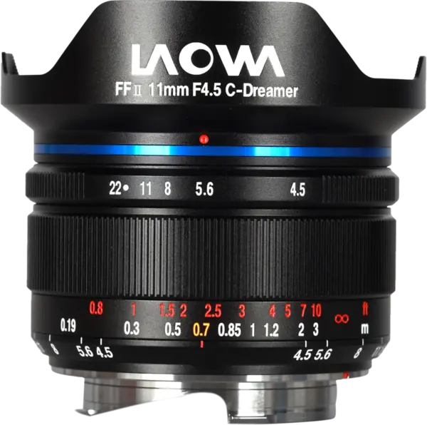 Laowa 11mm f/4.5 FF RL, Obiectiv Ultra-Wide Rectiliniu, Montura Leica M, Unghi 126 grade, Focalizare Manuala, Negru