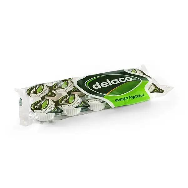 Lapte condensat Delaco 7.5g 10 bucati/cutie Lapte condensat Delaco 7.5g 10 bucati/cutie