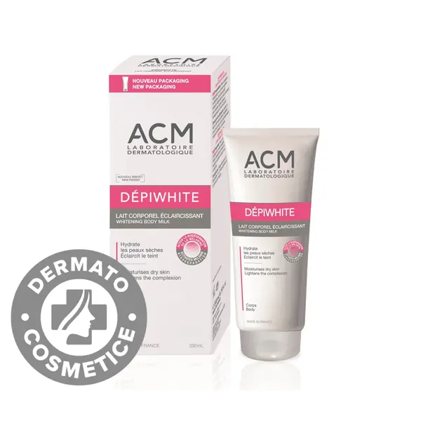 Lapte de corp cu efect de albire Depiwhite, 200ml, ACM