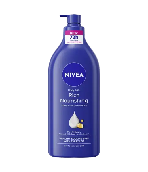 Lapte de corp Rich Nourishing, 625ml, Nivea