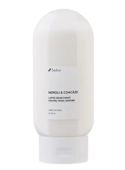 Lapte demachiant cu neroli si coacaze, 118ml, Sabio