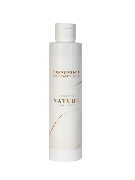 Lapte demachiant cu Panthenol, 200ml, Sense of Nature