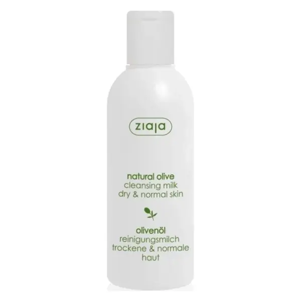 Lapte demachiant cu ulei de masline extravirgin, 200 ml, Ziaja