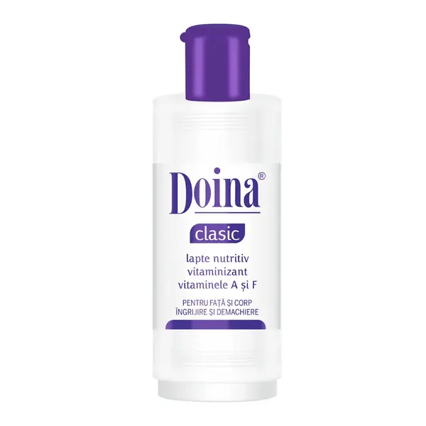 Lapte nutritiv vitaminizant Clasic Doina, 200ml, Farmec