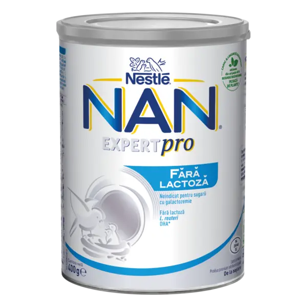 Lapte praf fara lactoza, incepand de la nastere, 400g, Nestle