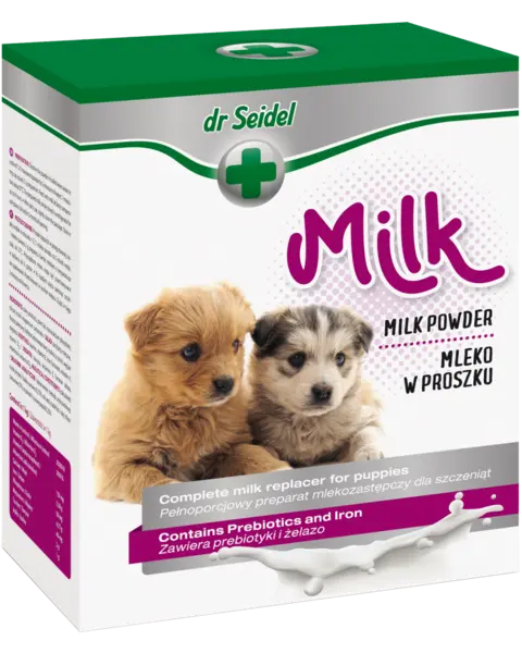 Lapte praf pentru caini, Dr. Seidel, 300g