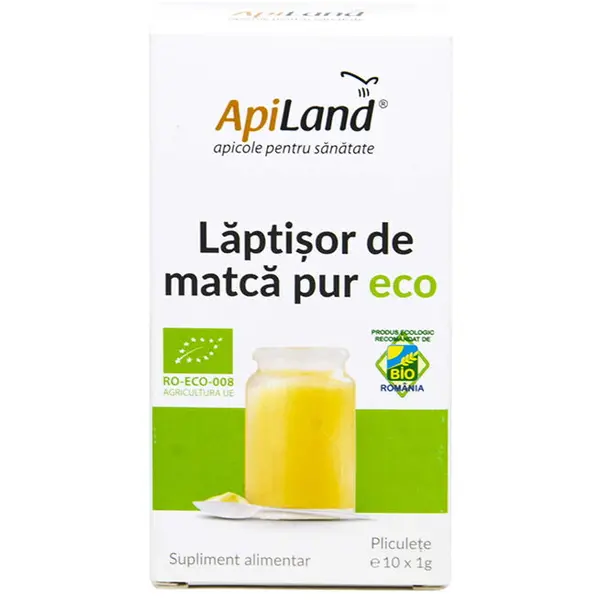 Laptisor de Matca Pur Ecologic/Bio 10 plicuri x 1gr