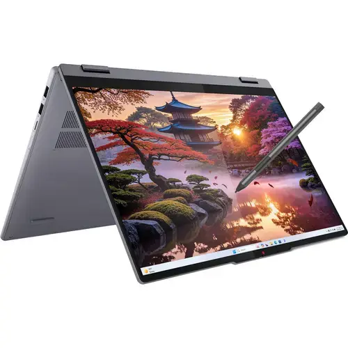 Laptop 2in1 Lenovo IdeaPad 5 16AKP10 (Procesor AMD Ryzen™ Al 7 350 (16M Cache, up to 5.00 GHz) 16inch WUXGA IPS Touch, 16GB LPDDR5X, 1TB SSD, AMD Radeon 860M Graphics, Gri)
