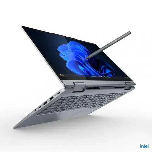 Laptop 2in1 Lenovo ThinkBook G5 IAU (Procesor Intel® Core™ Ultra 7 255U (12M Cache, up to 5.20 GHz) 14inch WUXGA IPS Touch, 16GB, 512GB SSD, Intel Graphics, Win 11 Pro, Gri)
