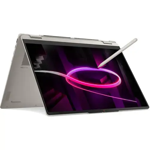 Laptop 2in1 Lenovo Yoga 7 16AGP11 (Procesor AMD Ryzen™ AI 7 445 (8M Cache, up to 4.6 GHz) 16inch WUXGA OLED Touch, 16GB LPDDR5X, 1TB SSD, AMD Radeon 840M, Crem)