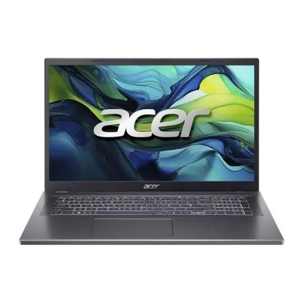Laptop Acer Aspire 17 A17-51M-75H8 NX.J0HEX.00B, Intel Core 7 150U, 17.3 inch, RAM 16GB, SSD 1TB, Intel Graphics, Fara sistem de operare, Steel Gray