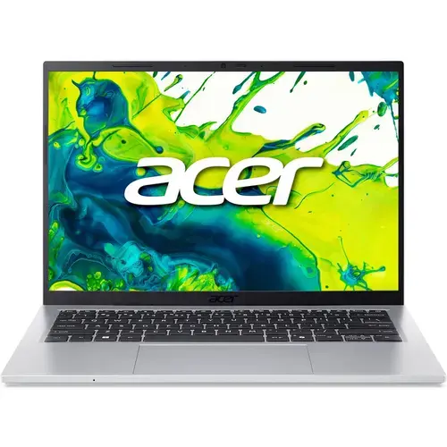 Laptop Acer Aspire Go 14 AG14-72P (Procesor Intel Core i3-1305U (10M Cache, up to 4.50 GHz) 14inch WUXGA, 16GB DDR4, 512GB SSD, Intel UHD Graphics, Argintiu)
