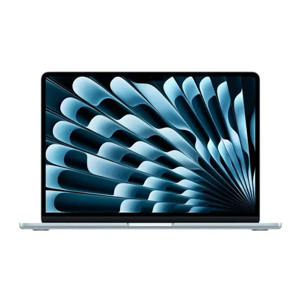 Laptop Apple MacBook Air 13, 13.6 inch, Liquid Retina, Apple M5 (10-core CPU), 16GB RAM, 512GB SSD, Apple M5 10-core GPU, macOS, Sky Blue
