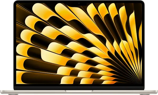 Laptop Apple - MacBook Air 13, 13.6'', M4 10C/10, 24GB/512GB, Starlight