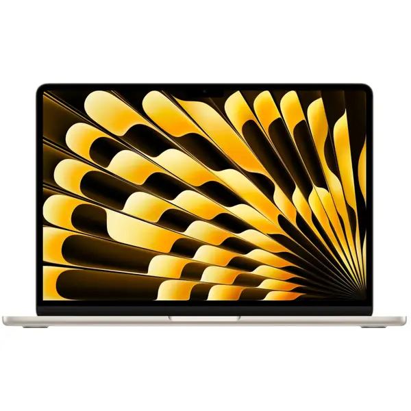 Laptop Apple MacBook Air 13" MDHC4RO/A, Apple M5 10-core CPU, 10-core GPU, 16GB RAM, 1 TB SSD, Tastatura RO, Starlight