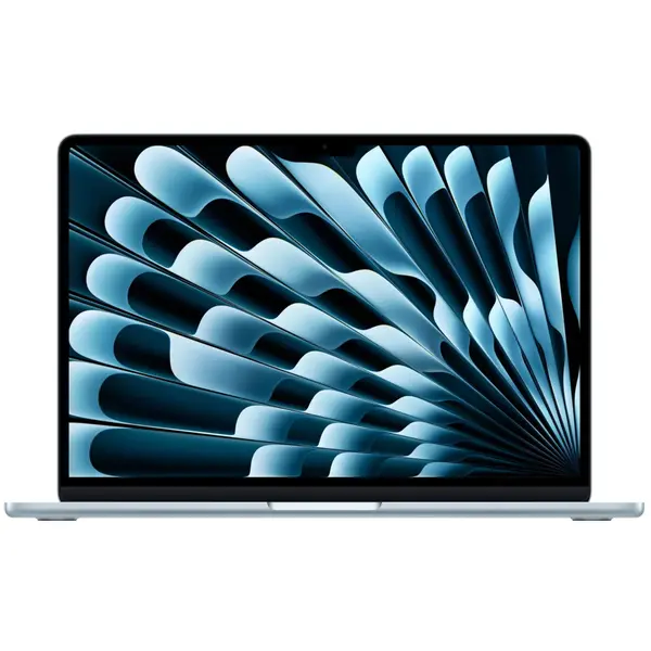 Laptop Apple MacBook Air 13" MDHH4RO/A, Apple M5 10-core CPU, 8-core GPU, 16GB RAM, 512 GB SSD, Tastatura RO, Sky Blue