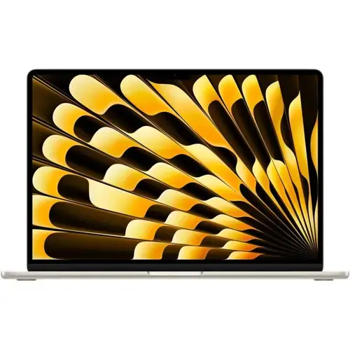Laptop Apple MacBook Air 15 (Procesor Apple M4 (10-core CPU), 15.3inch Liquid Retina, 16GB, 512GB SSD, Apple M4 10-core GPU, Mac OS, Layout INT, Auriu)