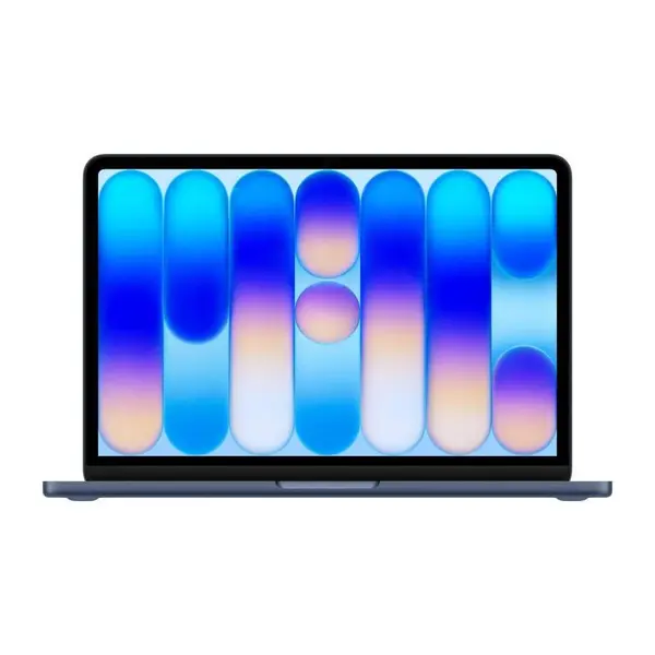 Laptop Apple MacBook Neo 13" cu procesor Apple A18 Pro, 6 nuclee CPU, 5 nuclee GPU, 16 nuclee Neural Engine, 8GB RAM, 512GB SSD, Indigo, Tastatura US English