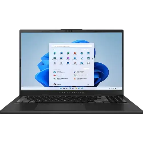 Laptop ASUS VivoBook Pro 15 OLED N6506CU (Procesor Intel® Core™ Ultra 9 285H (24M Cache, up to 5.40 GHz), 15.6inch 3K 120Hz, 24GB, 2TB SSD, NVIDIA GeForce RTX 4050 @6GB, Win 11 Pro, Negru/Gri)