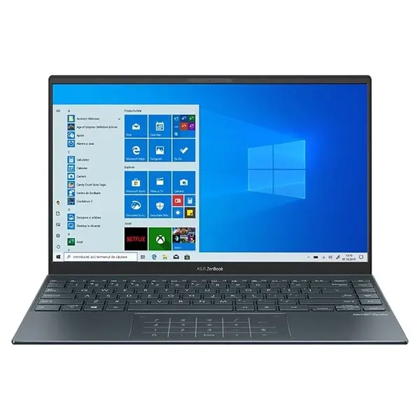 Laptop Asus Zenbook 14 Flip Oled (un5401q), AMD Ryzen 9 5900HX, 14", Rezolutie 2880 x 1800, 90Hz, 16 GB DDR4, SSD de 512 GB, AMD Radeon Graphics