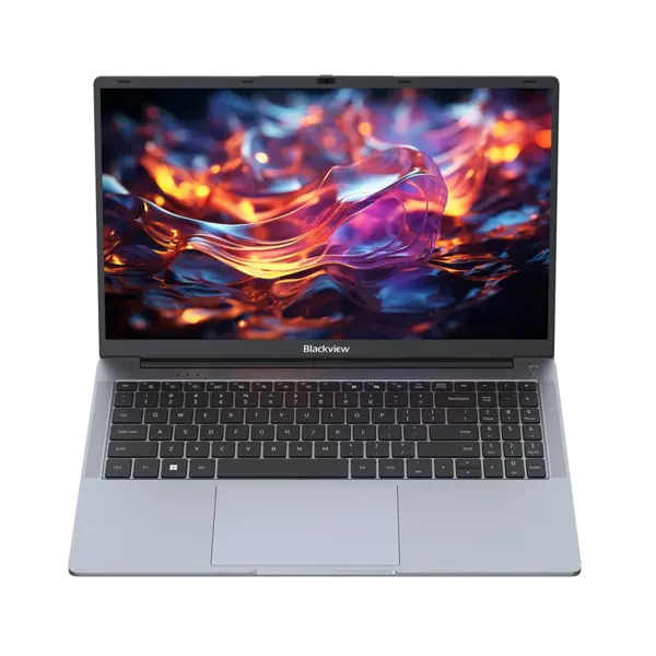 Laptop Blackview AceBook 6, Stellar Grey, 15.6 FHD+ IPS, Intel Twin Lake N150, Windows 11 Home, 16GB DDR4 + 256GB M.2 SSD (extensibil pana la 1TB), baterie 38Wh, incarcare rapida Type-C
