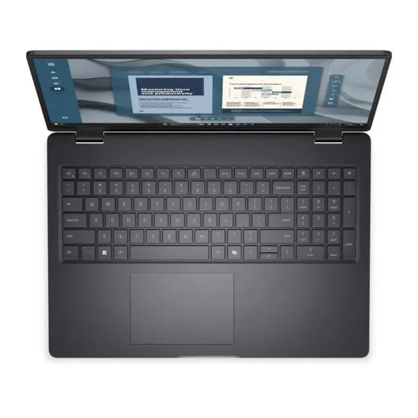 Laptop Business Dell Pro 16 PC16255, 16'', AMD Ryzen 3 210, 8 GB DDR5, 512 GB SSD, AMD Radeon 740M, Windows 11 Pro, Negru