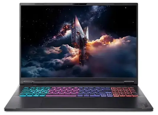 Laptop de gaming Acer - Nitro 18 AI, AN18-61-R580, 18'', WQXGA, Ryzen AI 7, 165Hz