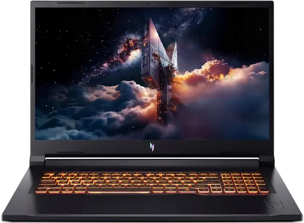 Laptop de gaming Acer - Nitro ANV17-41-R13U, 17.3", Ryzen 7, 144Hz, RTX 5060, 16GB/2TB