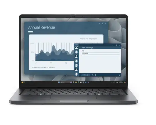 Laptop Dell Pro 14 PC14255 (Procesor AMD Ryzen 3 210 (8M Cache, up to 4.7 GHz), 14inch FHD+, 8GB DDR5, 512GB SSD, AMD Radeon 740M, Windows 11 Pro, Negru/Gri)