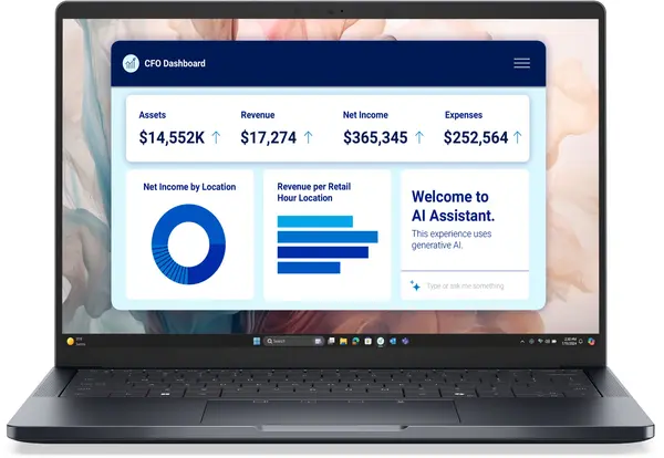 Laptop Dell - Pro 14 Premium PA14250, 14'', FHD, Ultra 7, 16GB/512GB, negru