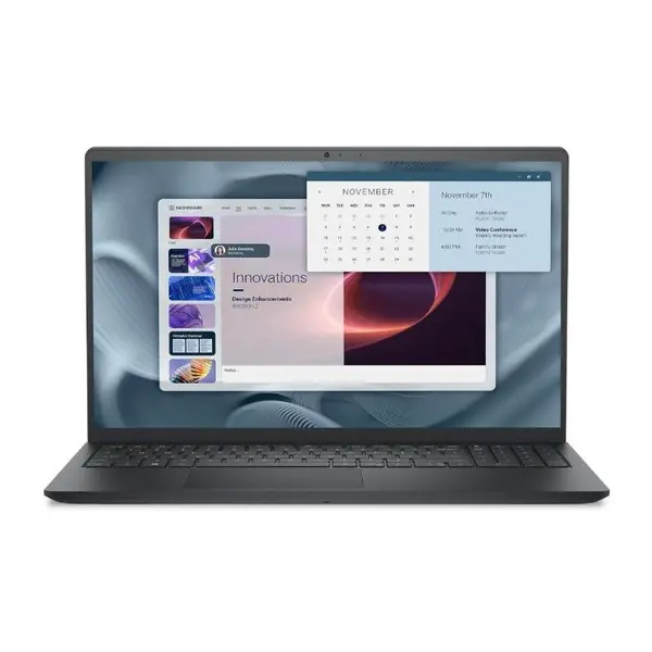 Laptop Dell Pro 15 Essential PV15250, 15.6", 13th Generation Intel Core i7-1355U, Intel UHD Graphics, 16GB DDR5-SDRAM, 512 GB SSD, Ubuntu, Carbon Black