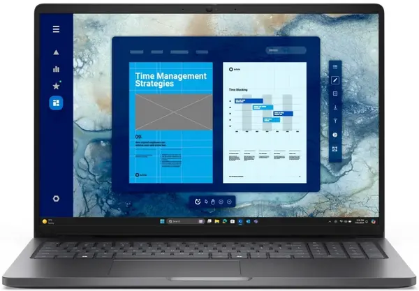 Laptop Dell - Pro 16 PC16250, 16'', FHD, Core 5, 8GB/512GB, Magnetite