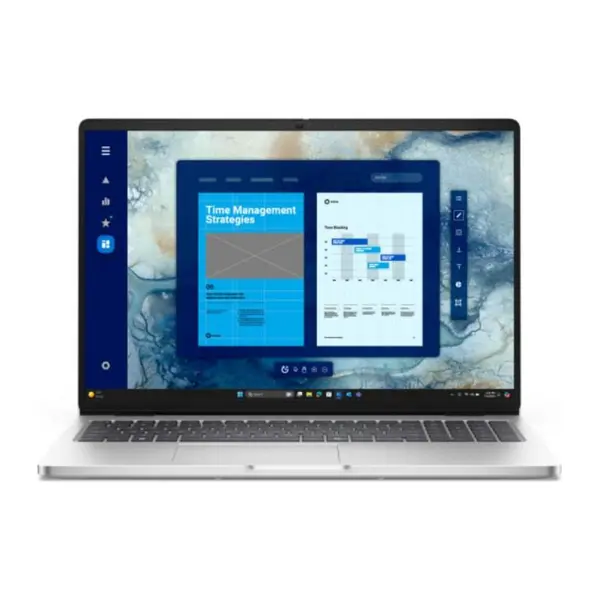 Laptop Dell Pro 16 PC16250, Intel Core Ultra 7 255U, 16" WUXGA, IPS, 16 GB RAM DDR5, 512 GB SSD, Intel Graphics, Windows 11 Pro, Argintiu