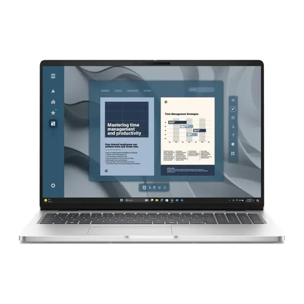 Laptop Dell Pro 16 PC16255, AMD Ryzen AI 5 PRO 340, 16" WUXGA, IPS, 16 GB RAM DDR5, 512 GB SSD, Radeon Graphics, Windows 11 Pro, Argintiu