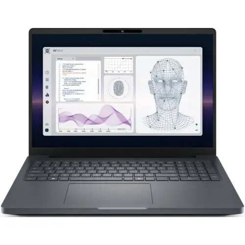 Laptop Dell Pro Max 16 Plus MB16250 (Procesor Intel® Core™ Ultra 7 265HX (30M Cache, up to 5.30 GHz) 16inch WUXGA 400 nits, 32GB, 1TB SSD, NVIDIA RTX PRO 2000 @8GB, Win 11 Pro, Gri)
