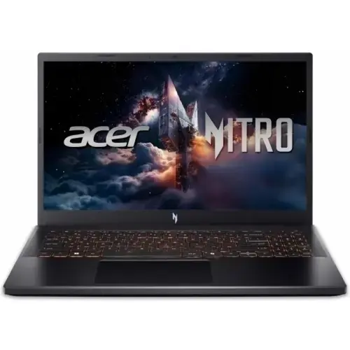 Laptop Gaming Acer Nitro V 15 ANV15-52 (Procesor Intel® Core™ 5 210H (12M Cache, up to 4.80 GHz), 15.6inch FHD 165Hz, 16GB DDR4, 512GB SSD, GeForce RTX 5060 @8GB, Negru)