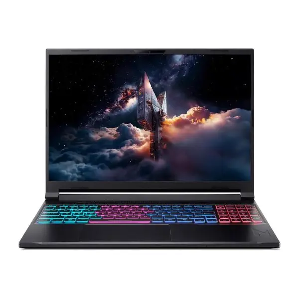 Laptop Gaming Acer Nitro V 16S NH.U29EX.003, Intel Core 9 270H, 16" WQXGA, IPS, 32 GB RAM DDR5, 1 TB SSD, NVIDIA GeForce RTX 5070, Fara Sistem de operare, Negru
