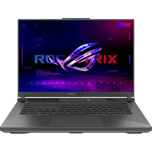 Laptop Gaming ASUS ROG Strix G16 G614PM (Procesor AMD Ryzen™ 9 8940HX (64M Cache, up to 5.30 GHz), 16inch FHD+ 165Hz, 16GB, 512GB SSD, NVIDIA GeForce RTX 5060 @8GB, Negru/Gri)