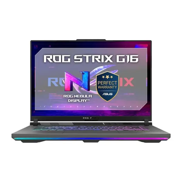 Laptop Gaming Asus ROG Strix G16 G614PP-RV091, AMD Ryzen 9 8940HX, 16" WUXGA, IPS, 32 GB RAM DDR5, 1 TB SSD, NVIDIA GeForce RTX 5070, Fara Sistem de operare, Eclipse Gray