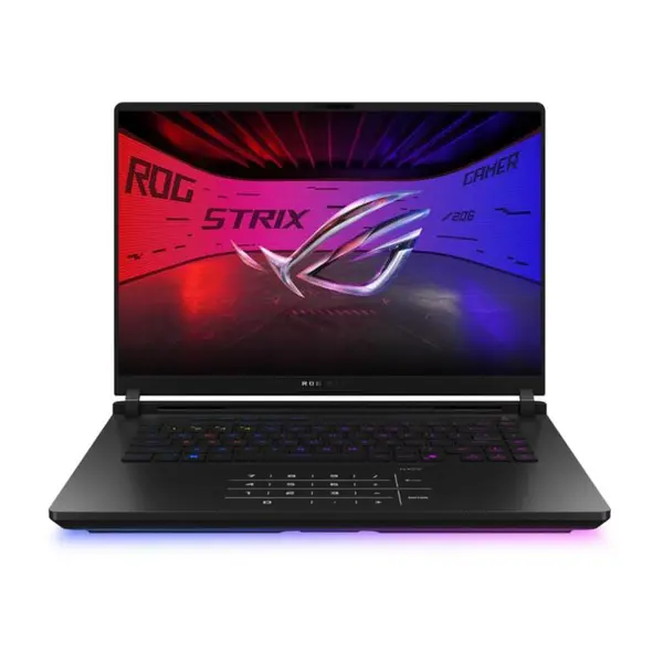 Laptop Gaming Asus ROG Strix SCAR 16 G635LX-RW059, Intel Core Ultra 9 275HX, 16" WQXGA, Mini LED, 64 GB RAM DDR5, 2 TB SSD, NVIDIA GeForce RTX 5090 24GB GDDR7, No OS, Black