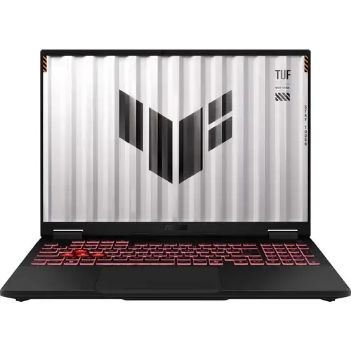 Laptop Gaming ASUS TUF A16 FA608PP (Procesor AMD Ryzen™ 9 8940HX (64M Cache, up to 5.3 GHz), 16inch 2.5K 165Hz, 16GB DDR5, 512GB SSD, NVIDIA GeForce RTX 5070 @8GB, Negru/Gri)