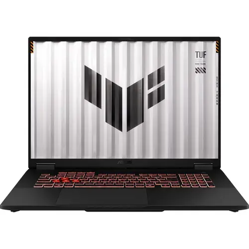 Laptop Gaming ASUS TUF A18 FA808UM (Procesor AMD Ryzen™ 7 260 (16M Cache, up to 5.1 GHz), 18inch 2.5K 240Hz, 16GB DDR5, 512GB SSD, NVIDIA GeForce RTX 5060 @8GB, Negru/Gri)
