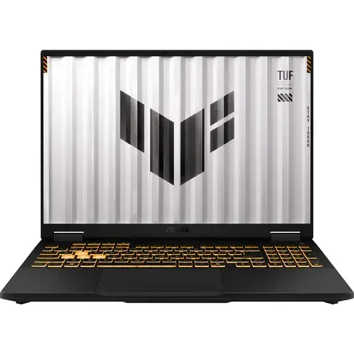Laptop Gaming ASUS TUF F16 FX608JHR (Procesor Intel® Core™ i5-14450HX (20M Cache, up to 4.80 GHz), 16inch FHD+ 165Hz, 16GB, 512GB SSD, NVIDIA GeForce RTX 5050 @8GB, Negru/Gri)