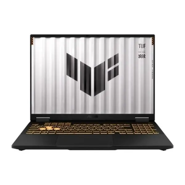 Laptop gaming ASUS TUF F16 FX608JPR-RV108,16" Intel Core i5-14450HX, 16GB, 512GB SSD, 10 nuclee, NVIDIA GeForce RTX 5070, Negru/Gri