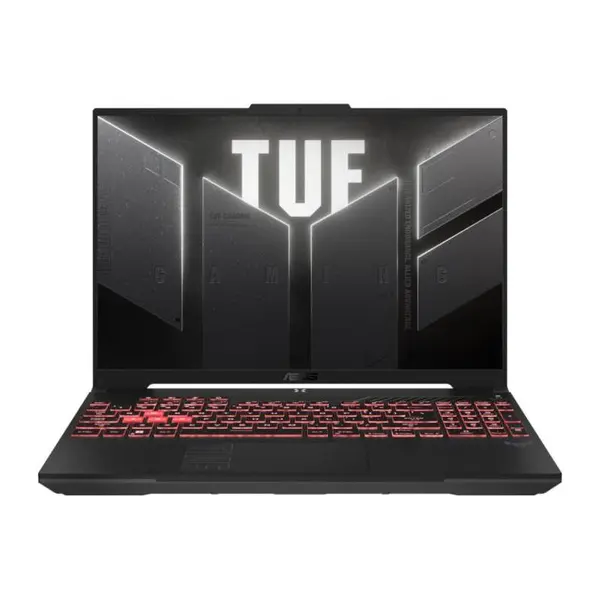 Laptop Gaming Asus TUF Gaming A16 FA607NUG-RL148, AMD Ryzen 7 7445HS, 16" WUXGA, IPS, 16 GB RAM DDR5, 512 GB SSD, NVIDIA GeForce RTX 4050, Fara Sistem de operare, Negru