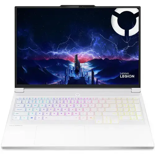 Laptop Gaming Lenovo Legion 7 16IAX10 (Procesor Intel® Core™ Ultra 9 275HX (36M Cache, up to 5.40 GHz) 16inch WQXGA OLED 240Hz, 32GB DDR5, 1TB SSD, nVidia GeForce RTX 5070 @8GB, Alb)
