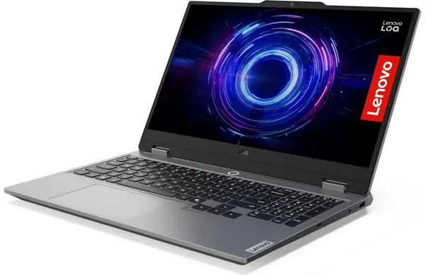 Laptop gaming Lenovo - LOQ 15AHP10, 15.6'', FHD, Ryzen 7, 144Hz, RTX5060, 24 GB RAM , Luna Grey