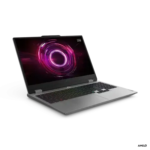 Laptop Gaming Lenovo LOQ 15AHP10 (Procesor AMD Ryzen™ 5 220 (16M Cache, up to 4.9 GHz), 15.6inch Full HD IPS 144Hz, 32GB, 512GB SSD, NVIDIA GeForce RTX 5050 @8GB, No OS, Gri)